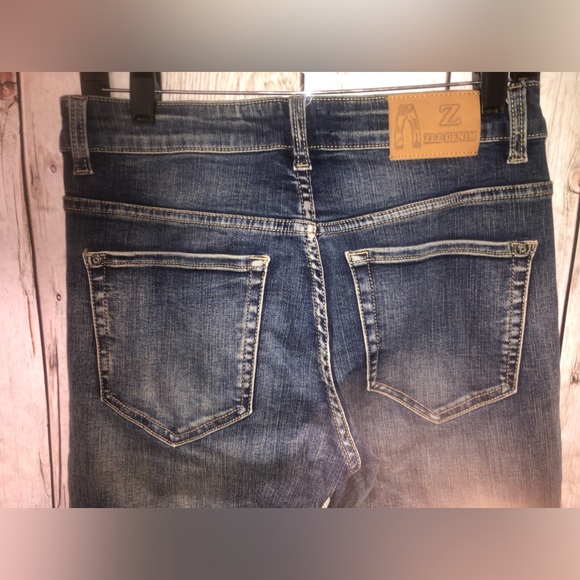 ZLZ JEAN womens Size W30 I 32 Stretch Regular Fit Ankle Skinny - Picture 3 of 11